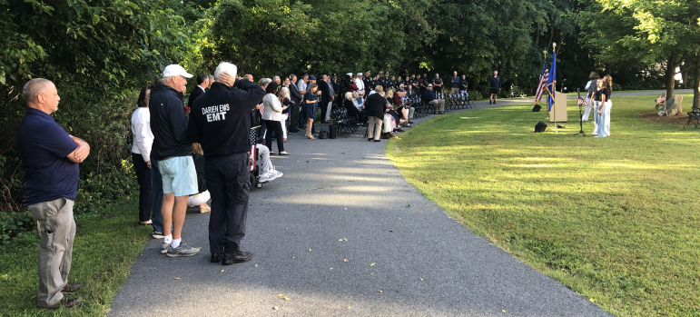 Attendees 9/11 Memorial Sept. 11 Memorial